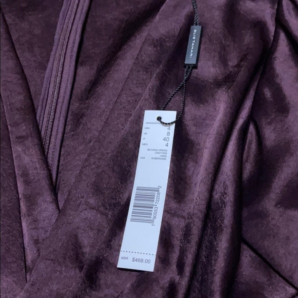 Elie Tahari Silvana Twist Front Dress - Picture 4 of 4